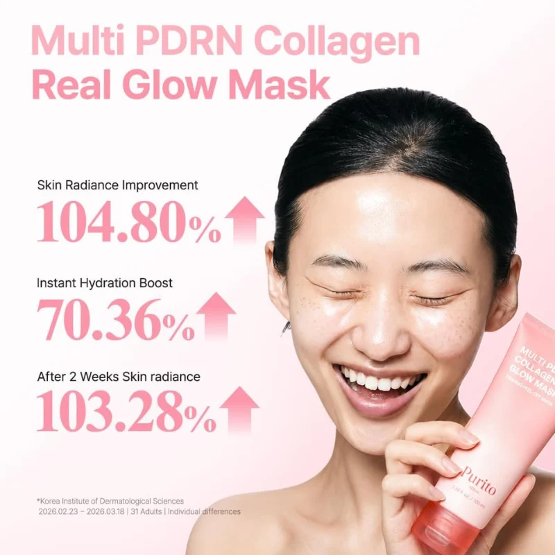 Purito Multi PDRN Collagen Real Glow Mask 100ml - Image 2